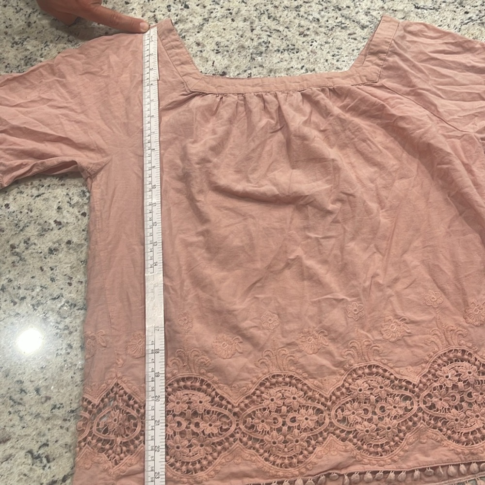 Loft lace cutout top - Picture 8 of 8